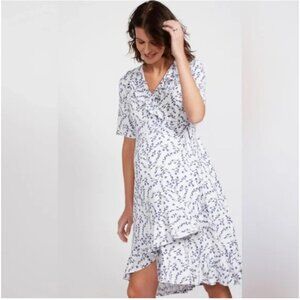 Lullah Ruffle Wrap Dress